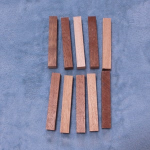 5&quot; Pen Blanks (Pk of 10)- Mahogany