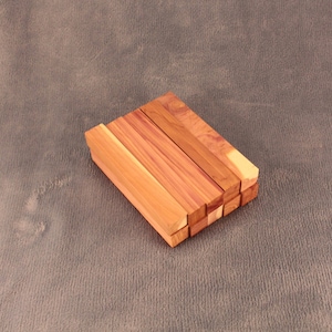 5&quot; Pen Blanks (Pk of 10)- Eastern Red Cedar
