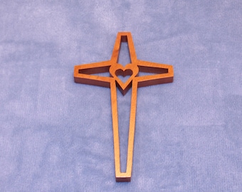Cross - Heart - Cherry