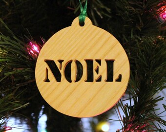 Ornament - Noel - Ash