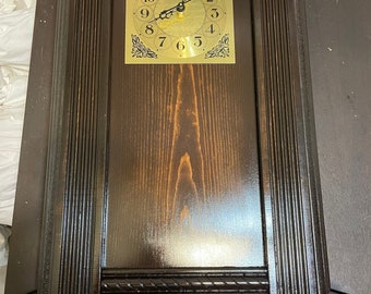 Concealment medicine cabinet clock With concealed magnetic lock
