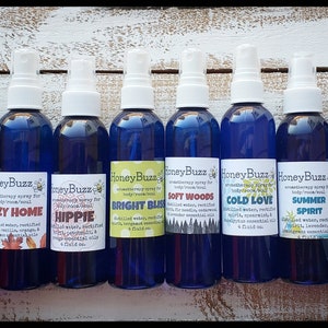 Aromatherapy &#39;Soul Spritz&#39; sprays ~ essential oil spray | natural deodorizer | body spray | air freshener | mask spray | mood enhancer | joy