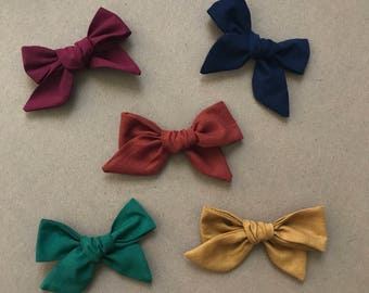 Large Hand Tied Bow