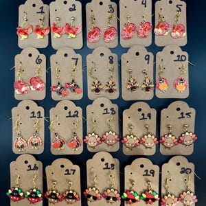 Thanksgiving Turkey Earrings: Gobble Until You Wobble