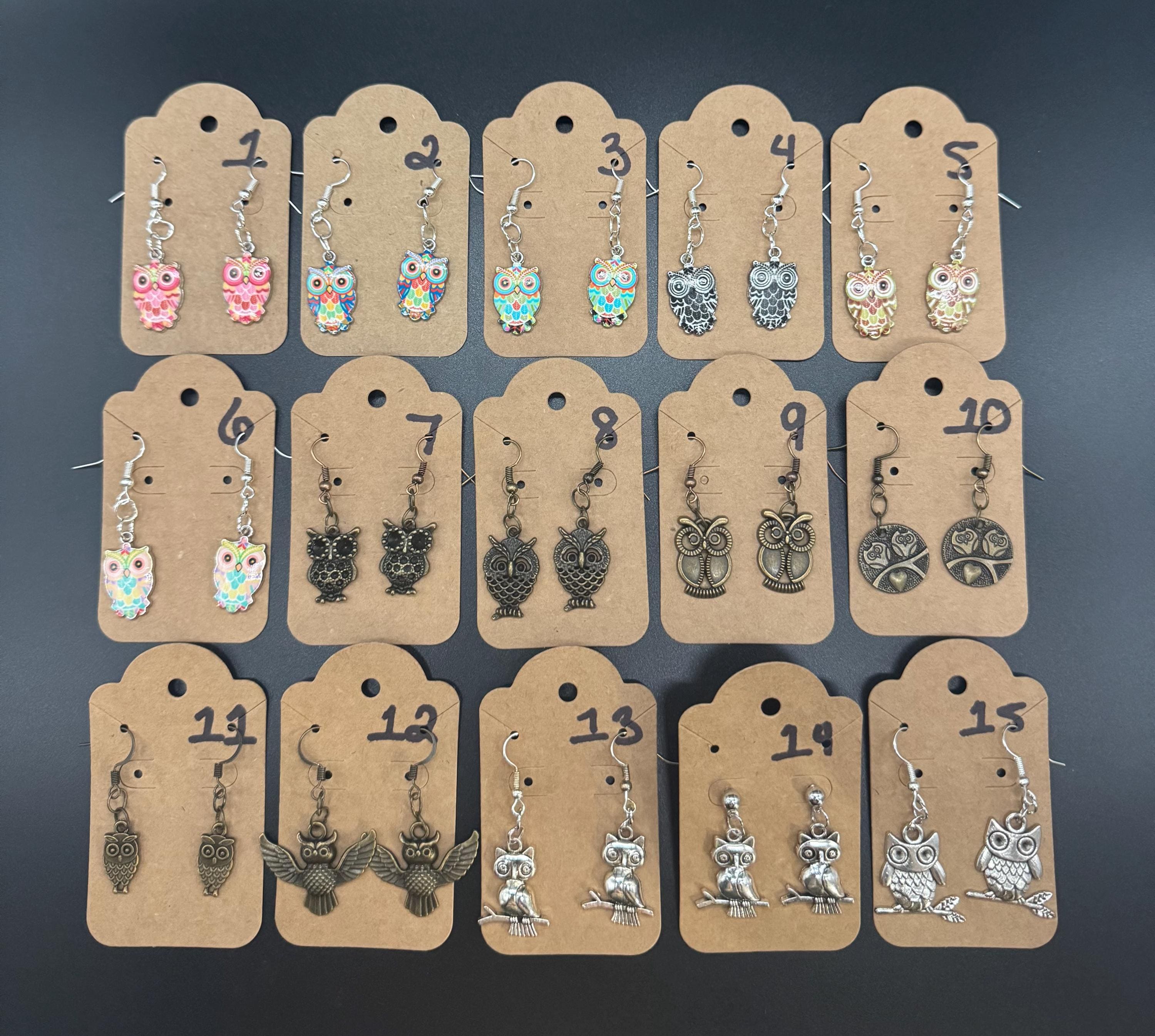 Hoo Hoo.......YOU!  Take a look at these Owl Earrings