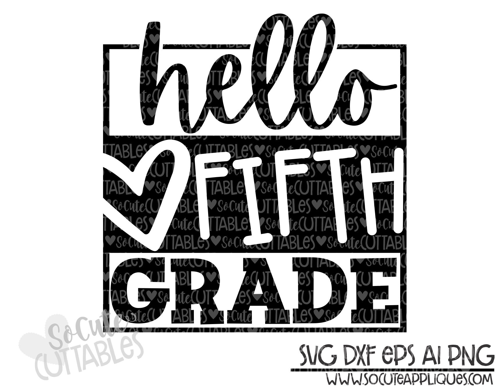Download Hello 5th Grade Svg Shirt Designs First Day Of School Girls Trendy Cute Dxf Png Eps Virtual Teacher Fifth Grade Svg Online Back To School Drawing Illustration Art Collectibles Sultraline Id