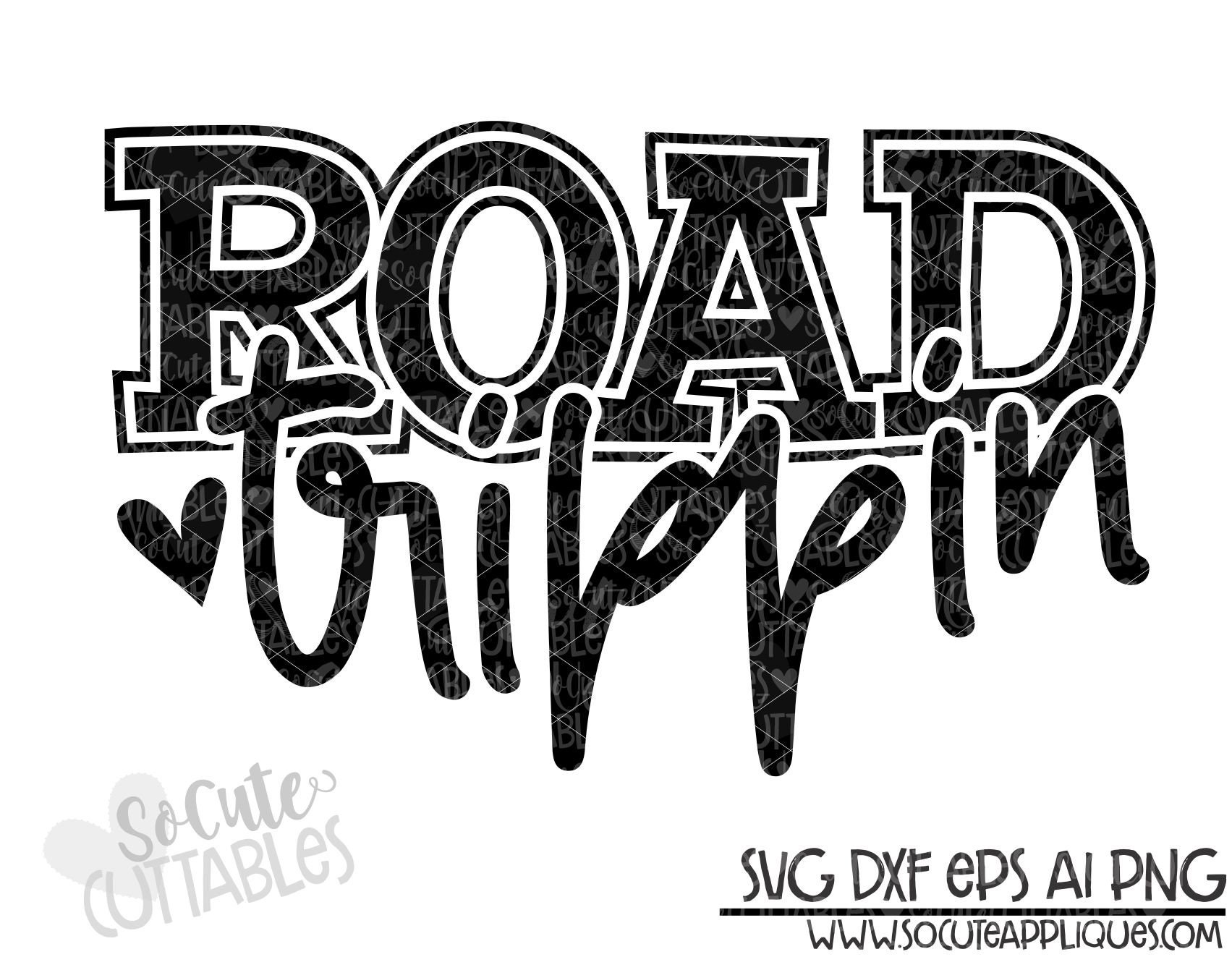 Road Trippin Svg Adventure SVG Summer Vacation Svg Travel | Etsy