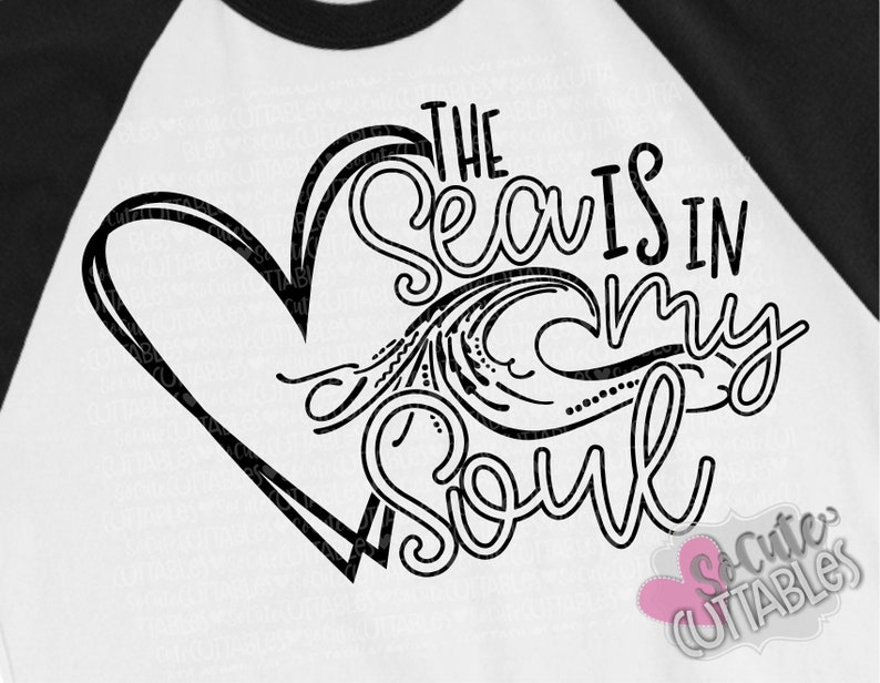 Download Summer Svg Mermaid Svg Cruise Svg Sayings Socutecuttables The Sea Is In My Soul Svg Design