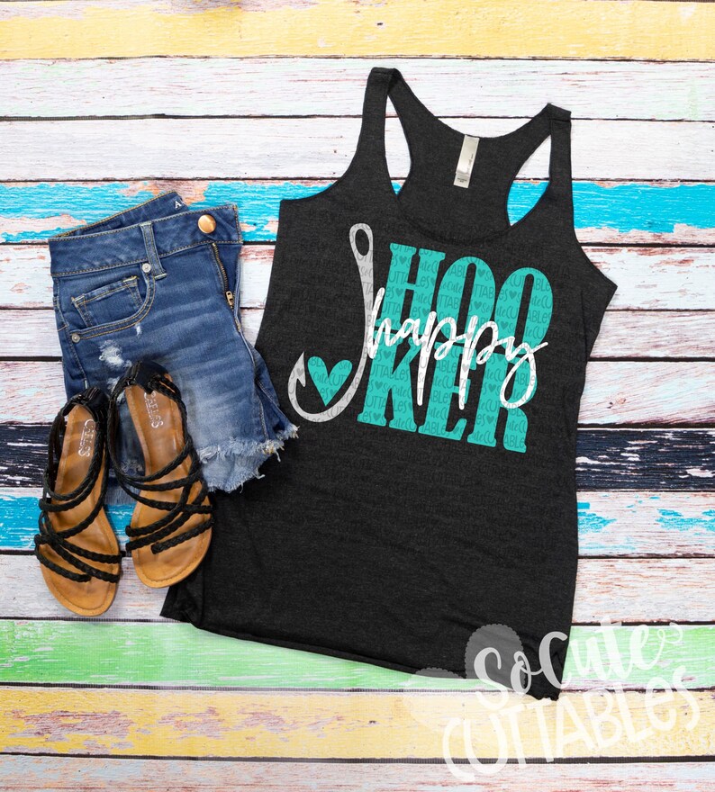 Download Happy Hooker Svg Design Lake Svg Fishing Clipart Socutecuttables Summer Svg Sayings Fishing Svg Summer Vacation Svg Paper Party Kids Craft Supplies Tools Shantived Com