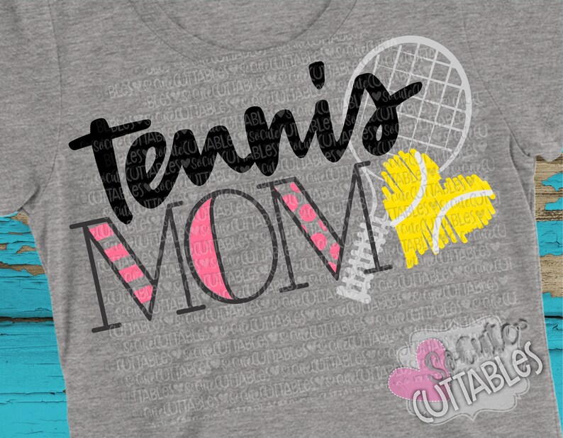 Download Tennis mom SVG live love tennis svg tennis racket svg | Etsy