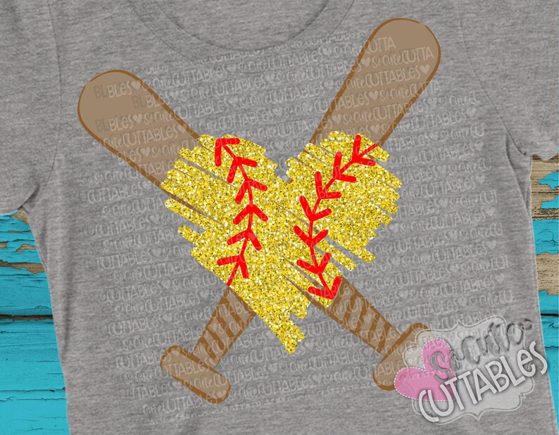 Softball Sister SVG Softball Bats Svg Design Softball Mom Etsy