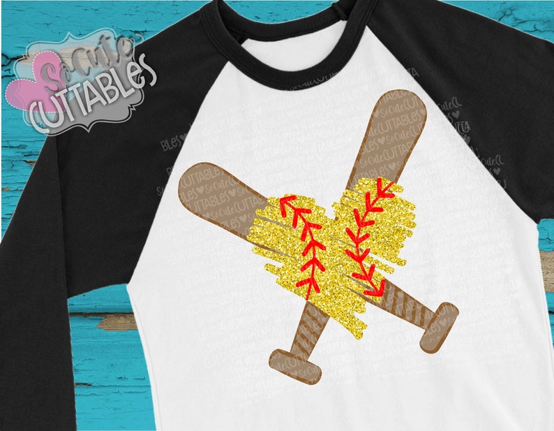 Softball Sister SVG Softball Bats Svg Design Softball Mom Etsy