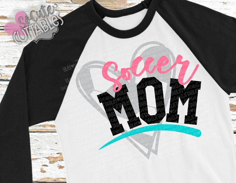 Soccer Mom SVG Soccer Ball Heart SVG Soccer Svg Soccer Love Etsy