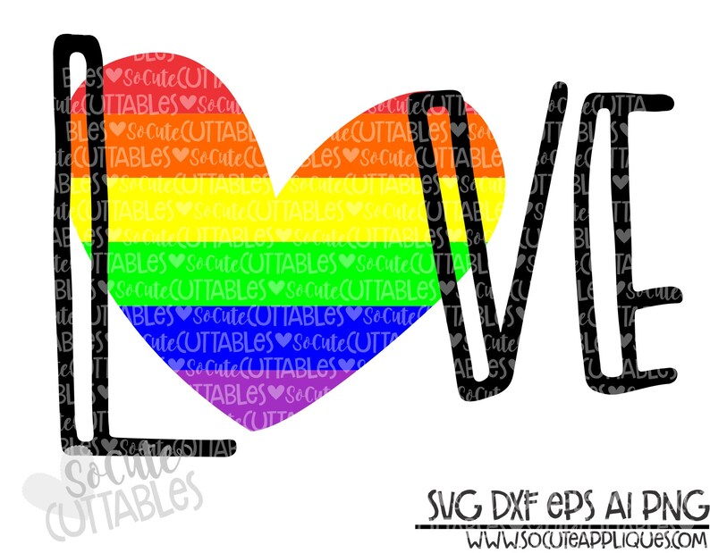 Valentine/'s Day gay pride Valentine/'s Day clipart rainbow hearts svg love rainbow heart SVG SoCuteCuttables valentines day svg