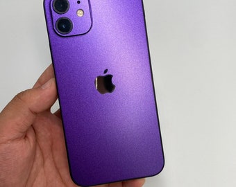 Purple Iphone Skin Etsy