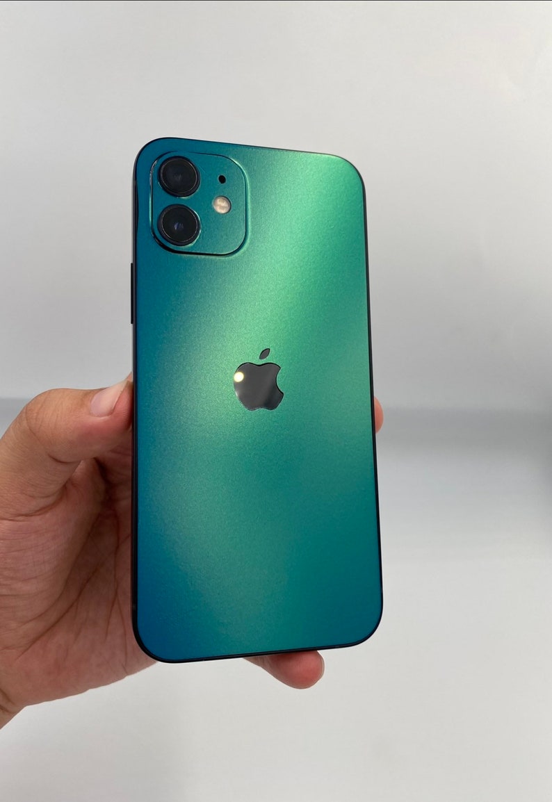 Satin Calm Teal iPhone 12 Pro Max Skin iPhone 12 Pro iPhone Etsy