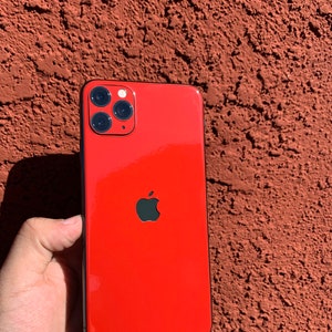Glossy Red iPhone 16 Pro Max, 15 Pro, 14 Plus, 13 Pro, 13 Plus, 12/ Pro wrap, XR; Phone Skin, iPhone Skin, Pro Plus