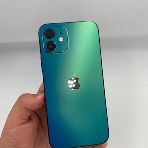 BOGO Satin Calm Teal iPhone 15 Pro/ Max Skin, iPhone 14, 14 pro/ Plus, iPhone 13, 12 Pro Max Skin, iPhone 11, XR; Phone Skin, iPhone Skin