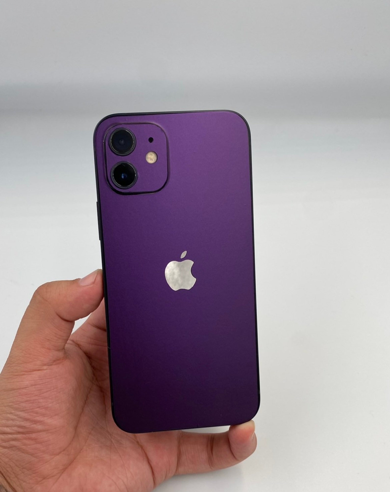 Matte Purple Black Iphone 12 Pro Max Skin Iphone 12 Pro | Etsy