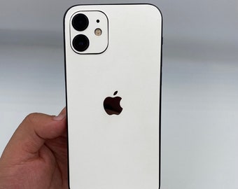 BOGO Matte White iPhone 15 Pro Max Skin, 15, iPhone 14, 14 pro/ Plus, iPhone 13, 12 Pro Max Skin, iPhone 11, XR; Phone Skin, iPhone Skin