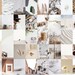 Neutral 100pcs Collage Kit / Beige Collage Kit / Printable Minimalist collage kit 