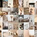 BEIGE 50pcs Collage Kit/ Neutral tones collage kit / Nudes collage kit 