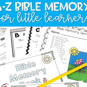 Memoria bíblica para niños pequeños, Memoria de las Escrituras, Actividad bíblica para jardín de infantes