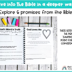 Printable Bible Lesson for Kids, God's Promises, Sunday School ...