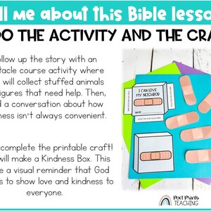 The Parable of the Good Samaritan (printable PDF) Bible Lesson and ...