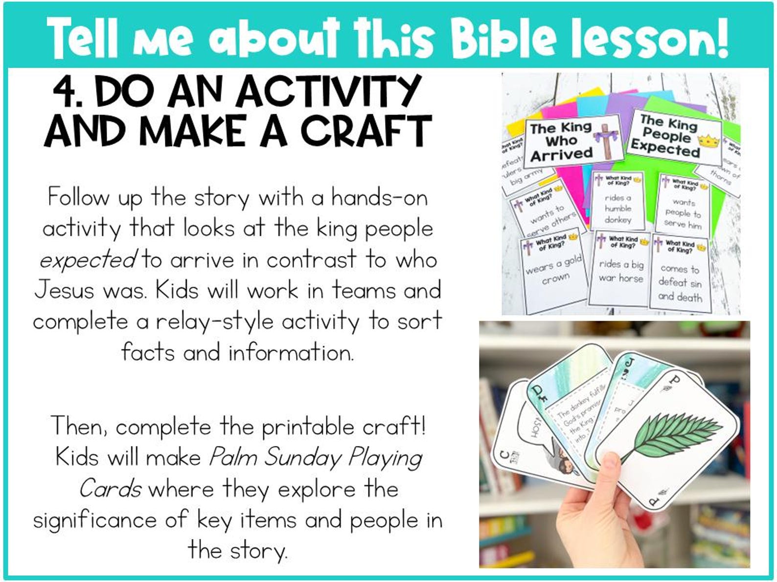 Palm Sunday Bible Lesson for Kids: Jesus Rides Into Jerusalem (digital ...