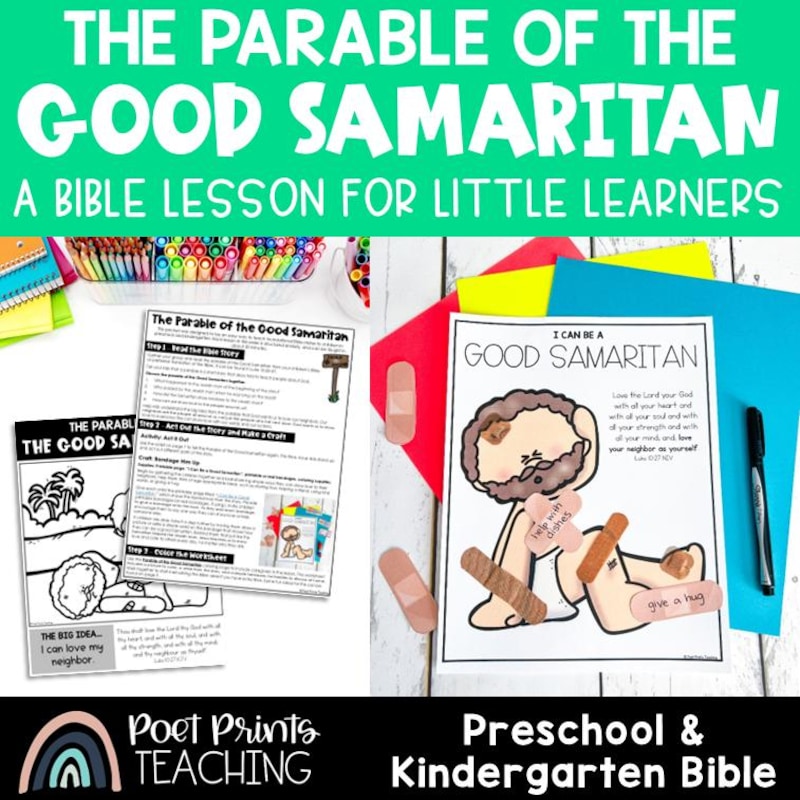 Pavables Parables of Jesus Preschool - Etsy