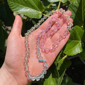 My Life in Technicolor Rainbow Aura Necklace