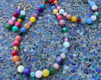 Whimsical Gemstone Jewelry Set