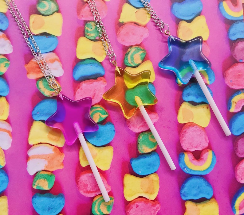 Star Lollipop Necklaces
