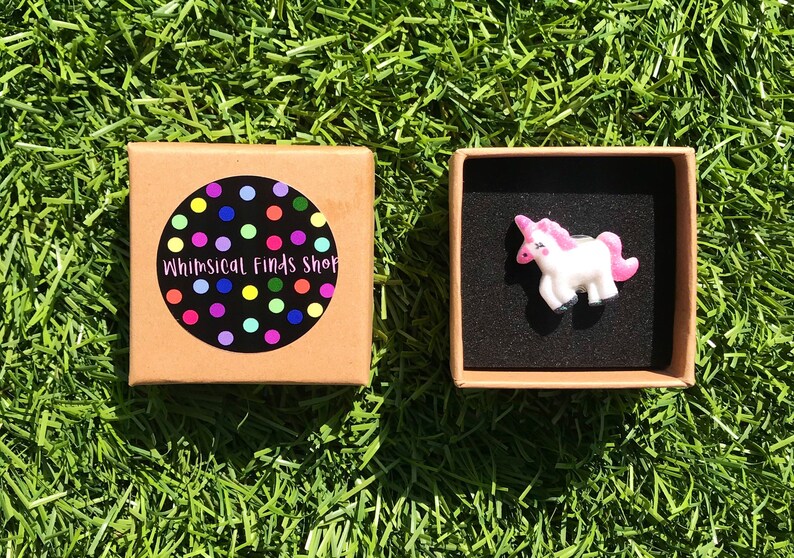 Sparkly Unicorn Ring