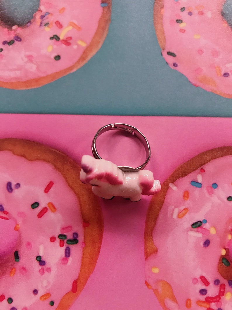 Sparkly Unicorn Ring