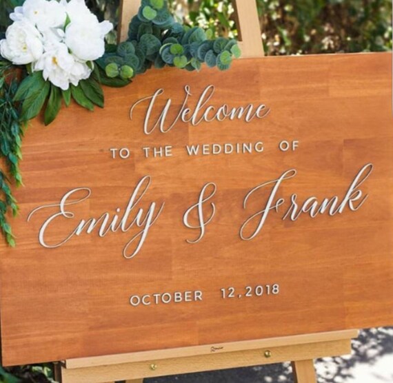 Wedding Reception Signs Etsy