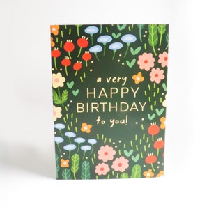 A very happy birthday to you’ A6 greeting card