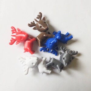 Reindeer charm, keychain, necklace