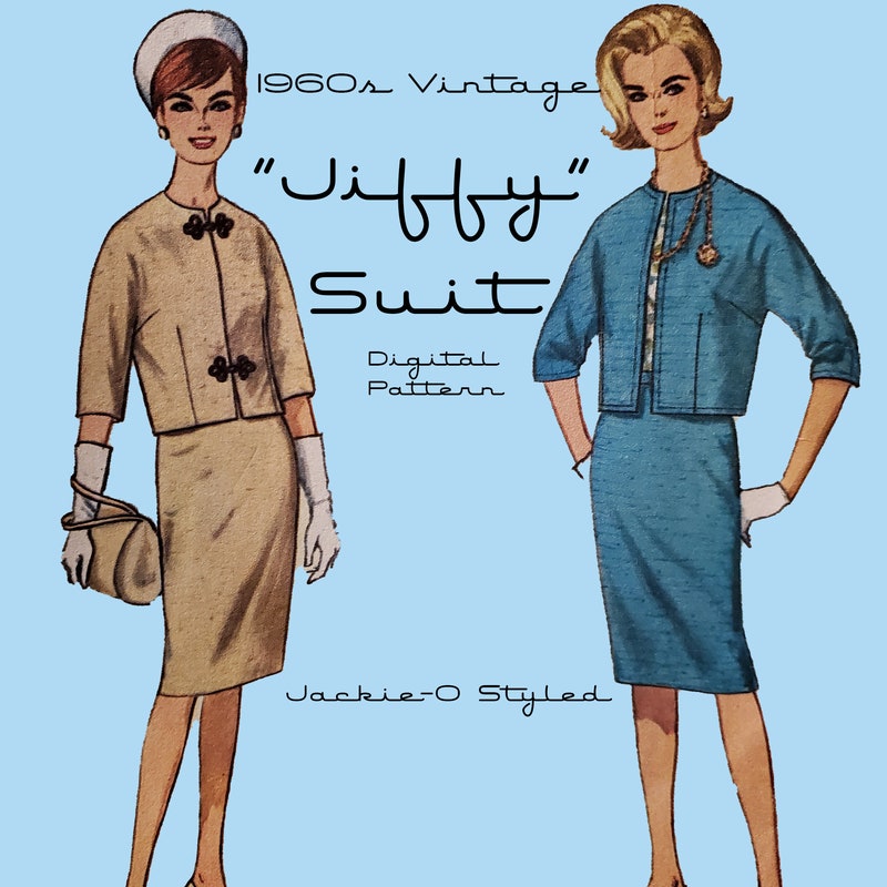 Womens Suit Pattern Etsy