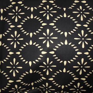 wax bogolan fabric 45 cm x 115 cm
