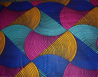 African wax fabric