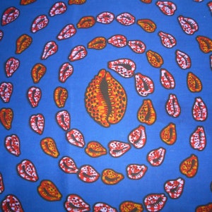 wax fabric coupon 80 cm x 116 cm