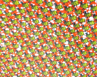 African wax fabric coupon