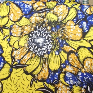 wax fabric coupon 90 cm x 55 cm