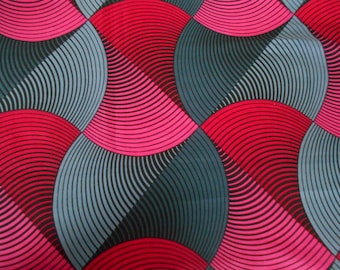 wax fabric coupon 45 cm x 116 cm