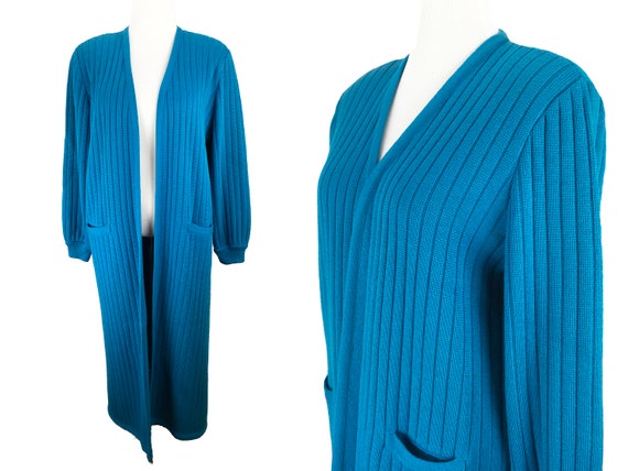 ON HOLD for HW Vintage 1980s Maxi Cardigan Sweater