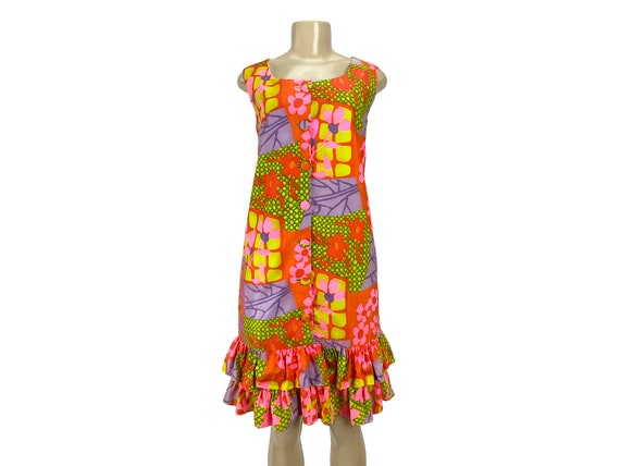 Vintage 1960s Shift Dress Alex Colman California … - image 3