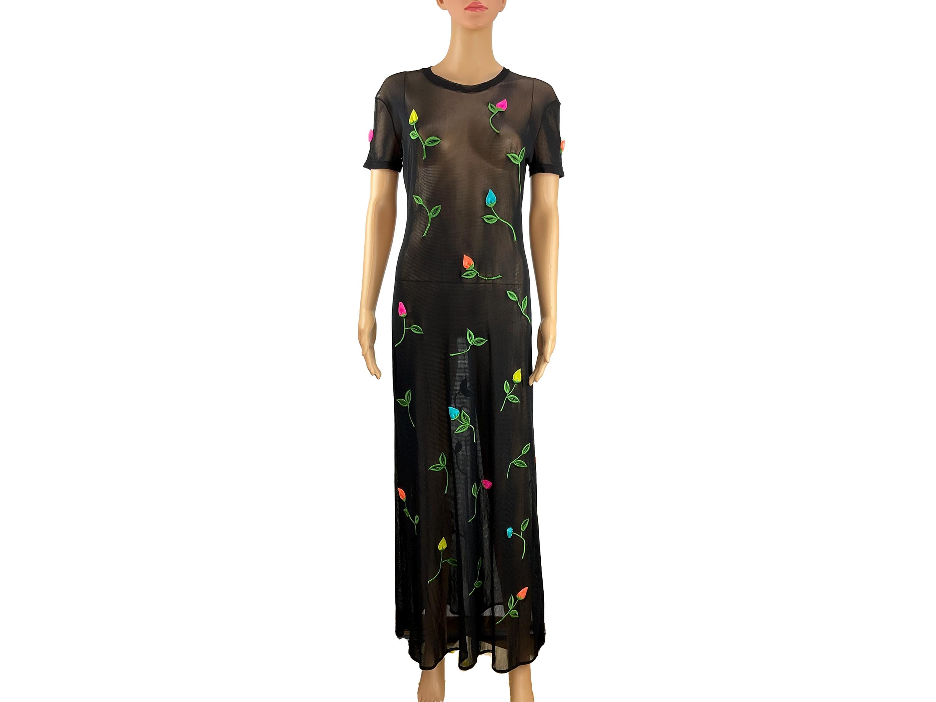 Vivienne Tam Mesh Dress - Etsy
