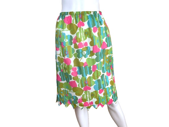 Jupon (Half Slip) MOVIE STAR - Noir - Fendu - Nylon & Dacron - Taille S (Short)